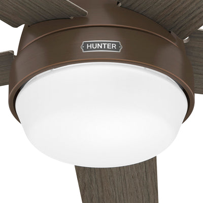 60 inch Aerodyne Wi-Fi ENERGY STAR® Matte Bronze Ceiling Fan with LED Light Kit and Handheld Remote