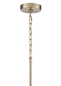 15'' Strayhan Modern Gold 3 Light Chandelier
