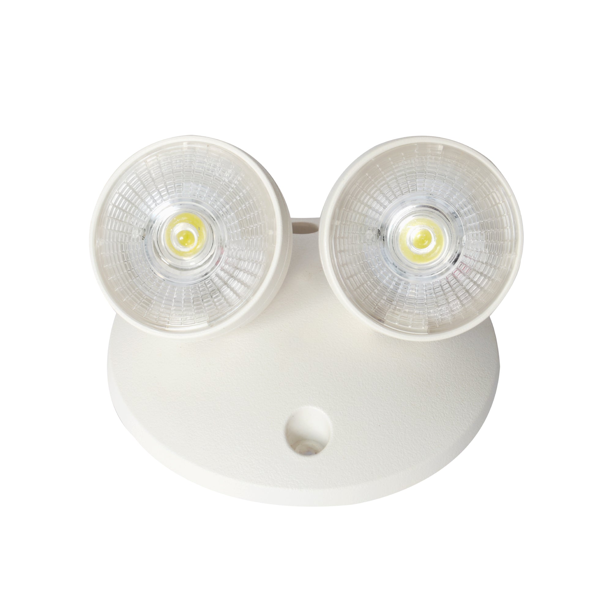 4.75-inch White Double Head Emergency Light