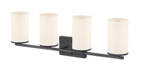 27.75'' Verlana Matte Black 4 Light Bath Vanity