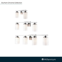 14.25'' Durham Chrome 2 Light Bath Vanity