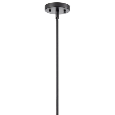 13.75'' Elise Matte Black 1 Light Pendant