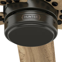 52 inch Burton Noble Bronze Damp Rated Ceiling Fan and Wall Control