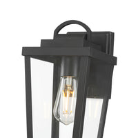6'' Brenwick Powder Coated Black 1 Light Lantern