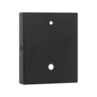 9-inch Vectra Powder Coated Black 1-Light Outdoor Wall Sconce
