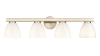 33'' Apria Modern Gold 4 Light Bath Vanity