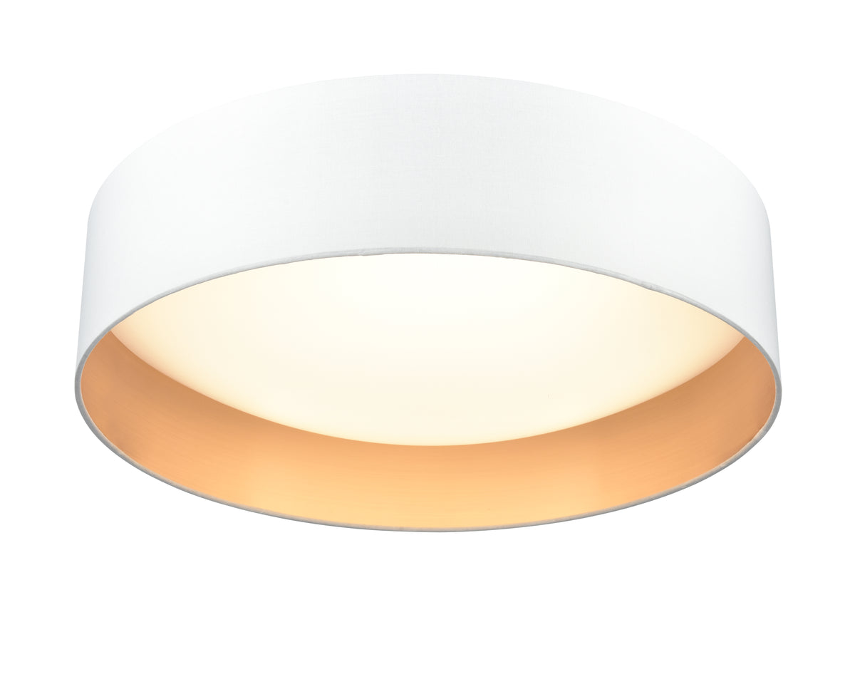 5.25'' Rosata White  Light Flush Mount