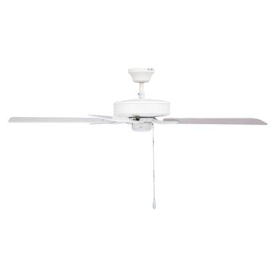 52 Inch Coltstaff AC Alabaster White Indoor Ceiling Fan 5-Blade Reversible
