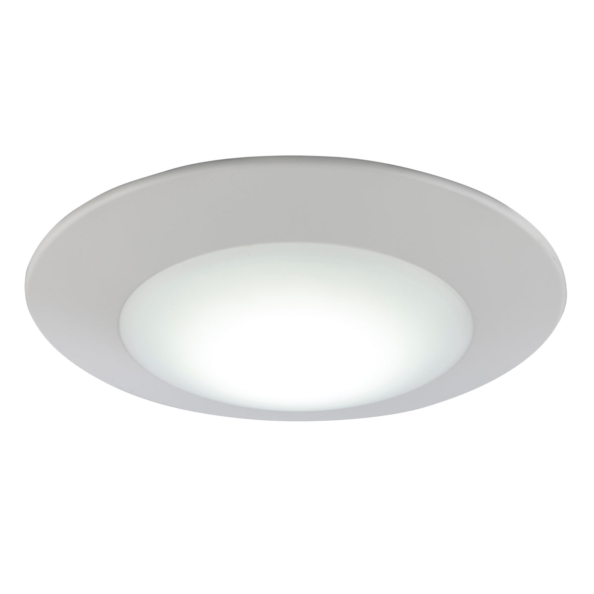 4-inch White Wall Light with 3000K Light