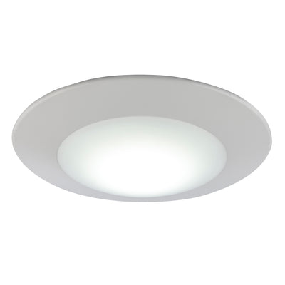 4-inch White Wall Light with 3000K Light