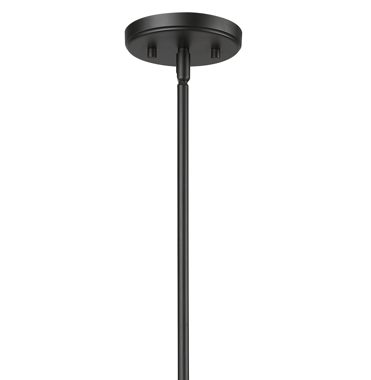 18'' Ami Matte Black 2 Light Linear Chandelier
