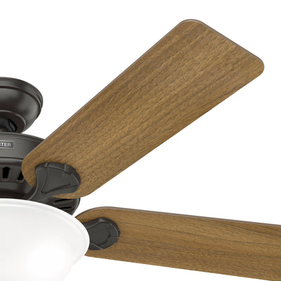 52 inch Pro's Best ENERGY STAR® Noble Bronze Ceiling Fan with LED Light Kit and Pull Chain