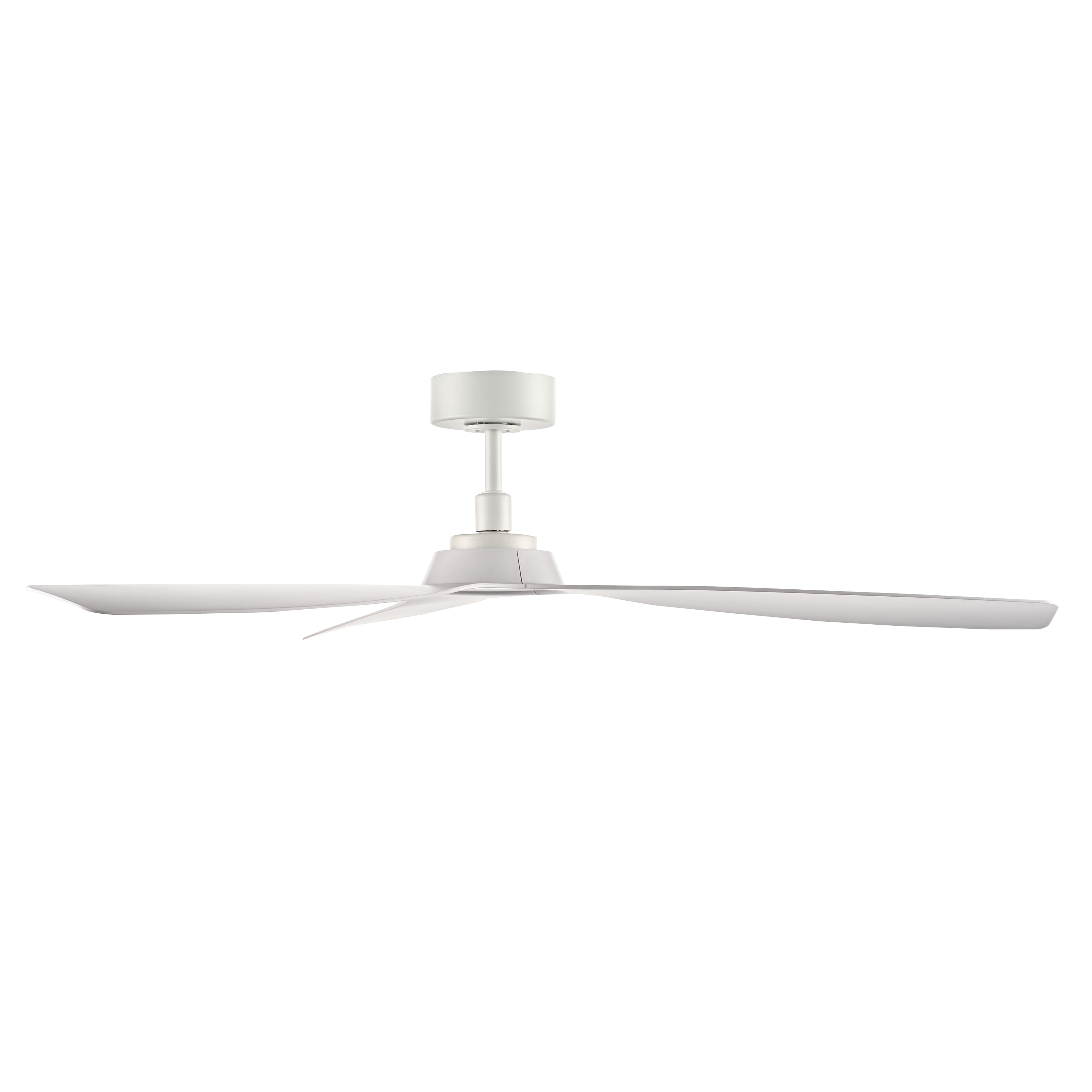 Cirova 52'' 3 Blades Matte White Indoor DC Ceiling Fan With Remote