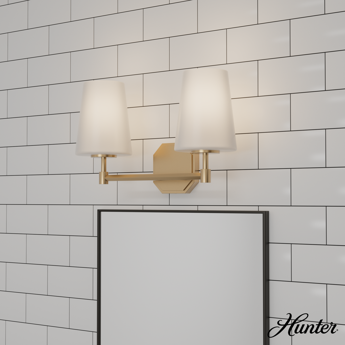 Van Nuys 13-inch 1-light Alturas Gold Industrial Pendant with Clear Glass