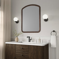6'' Ardeva Matte Black 1 Light Wall Sconce