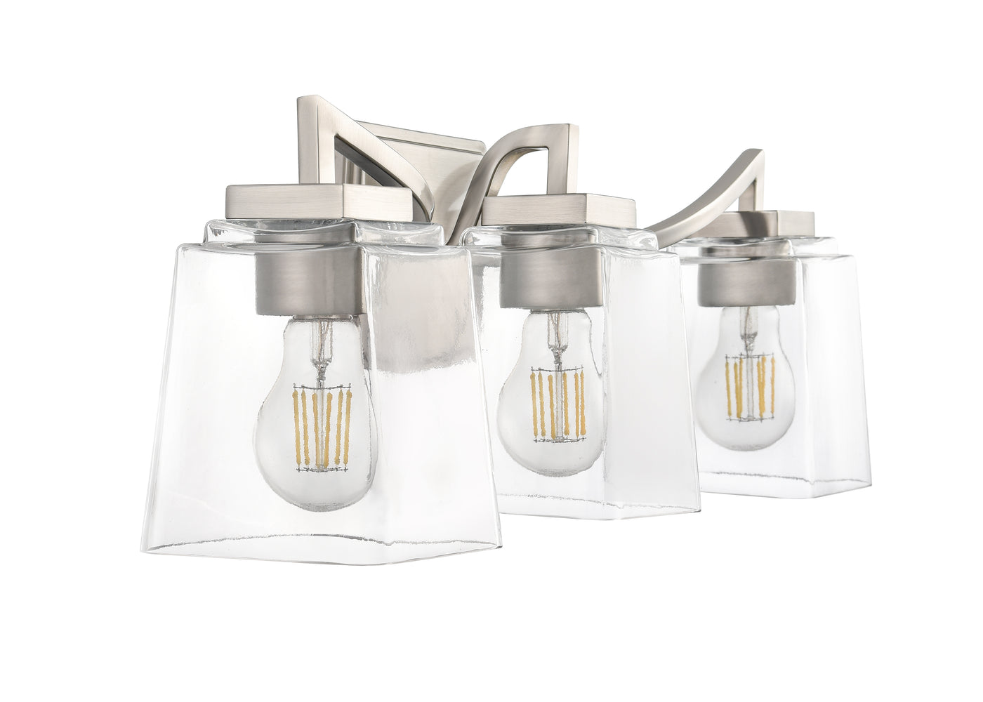 23.5'' Avenna Brushed Nickel 3 Light Bath Vanity