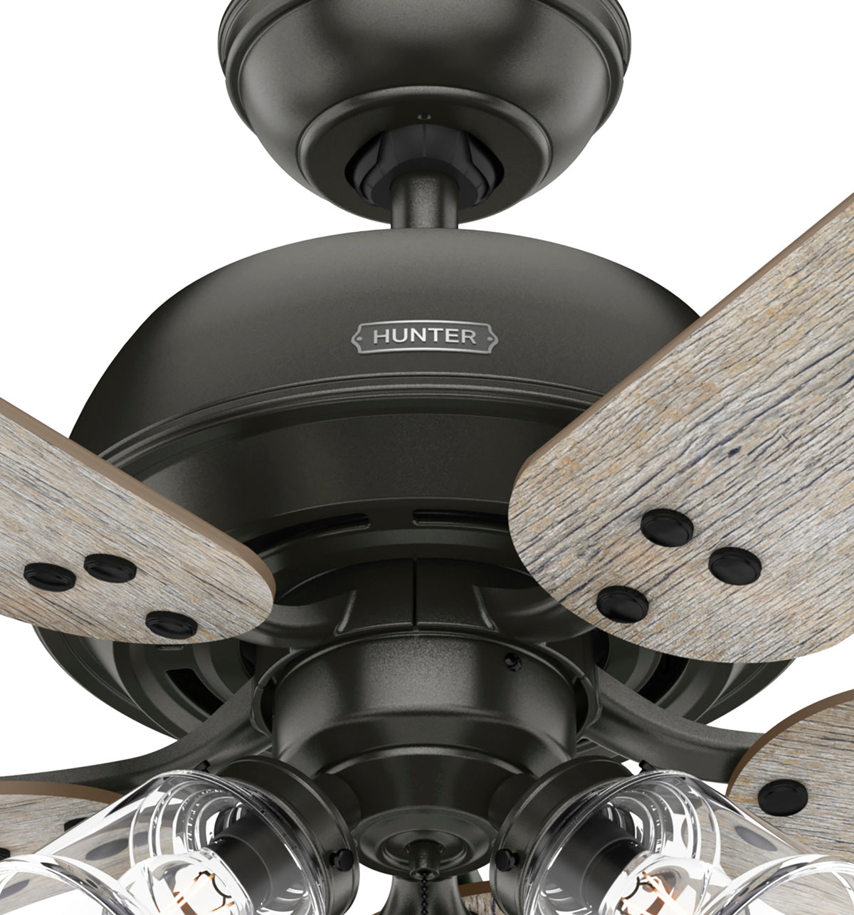 52 inch Shady Grove Noble Bronze Ceiling Fan with LED Light Kit and Pull Chain