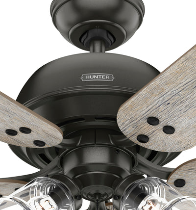 52 inch Shady Grove Noble Bronze Ceiling Fan with LED Light Kit and Pull Chain