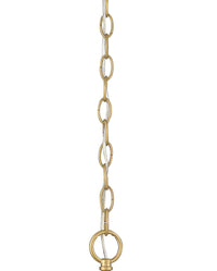 21'' Azara Vintage Brass 5 Light Chandelier