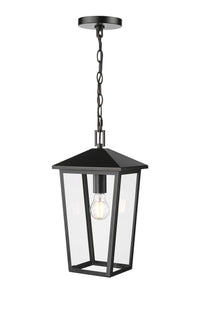 16.5'' Munger Powder Coated Black 1 Light Hanging Pendant