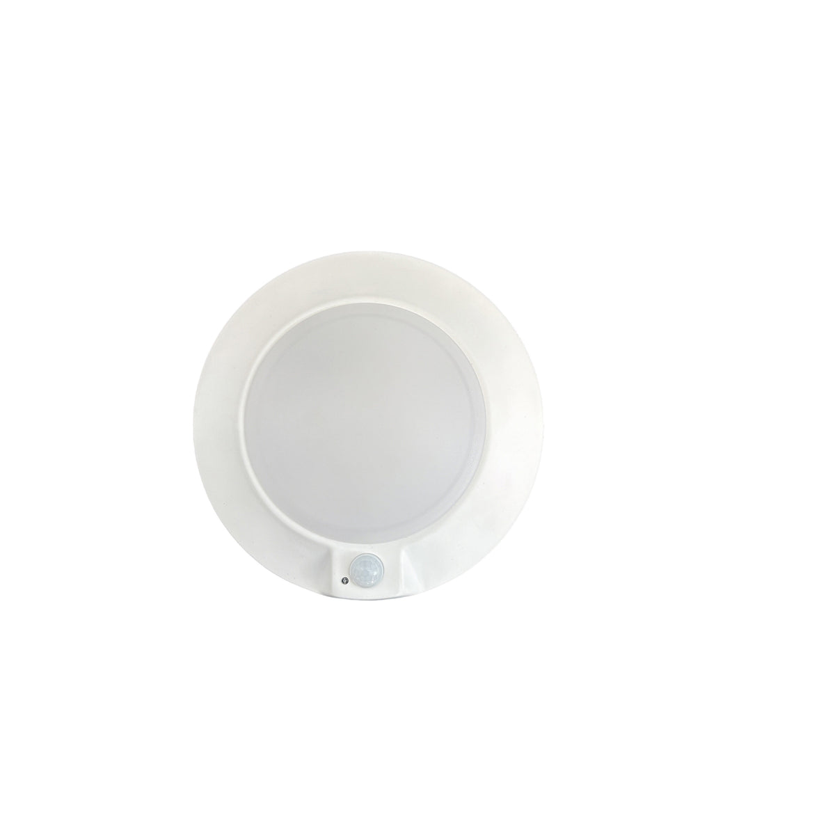 6-inch White Wall Light with 5-CCT Selectable White, 14W Output and Motion Sensor