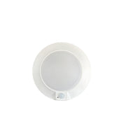 6-inch White Wall Light with 5-CCT Selectable White, 14W Output and Motion Sensor