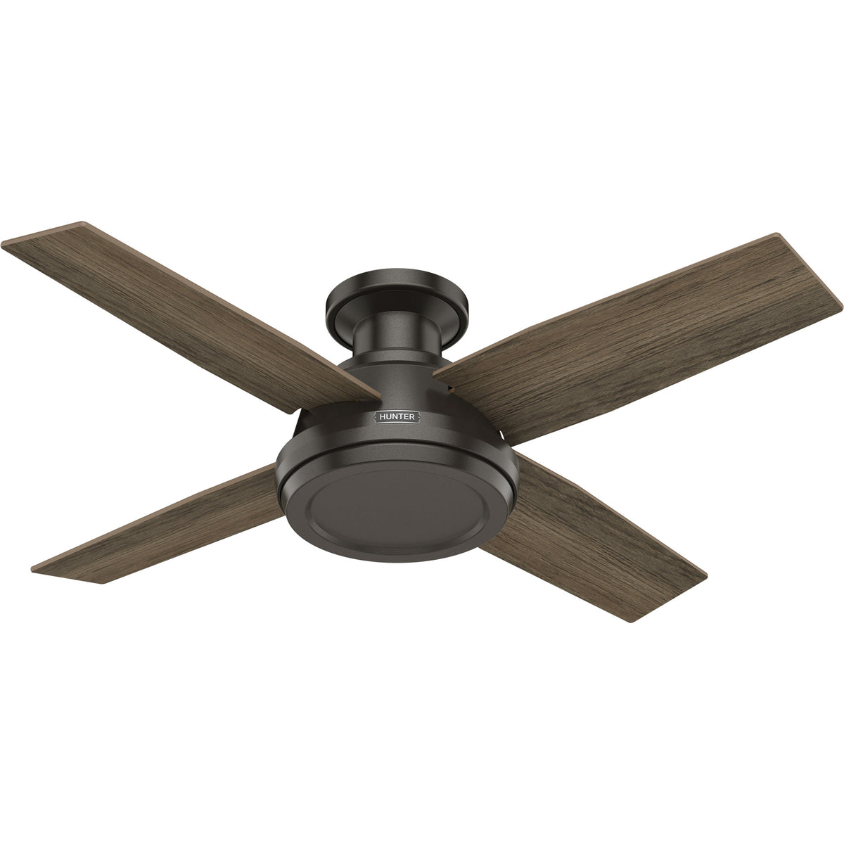 44 inch Dempsey Noble Bronze Low Profile Ceiling Fan and Handheld Remote