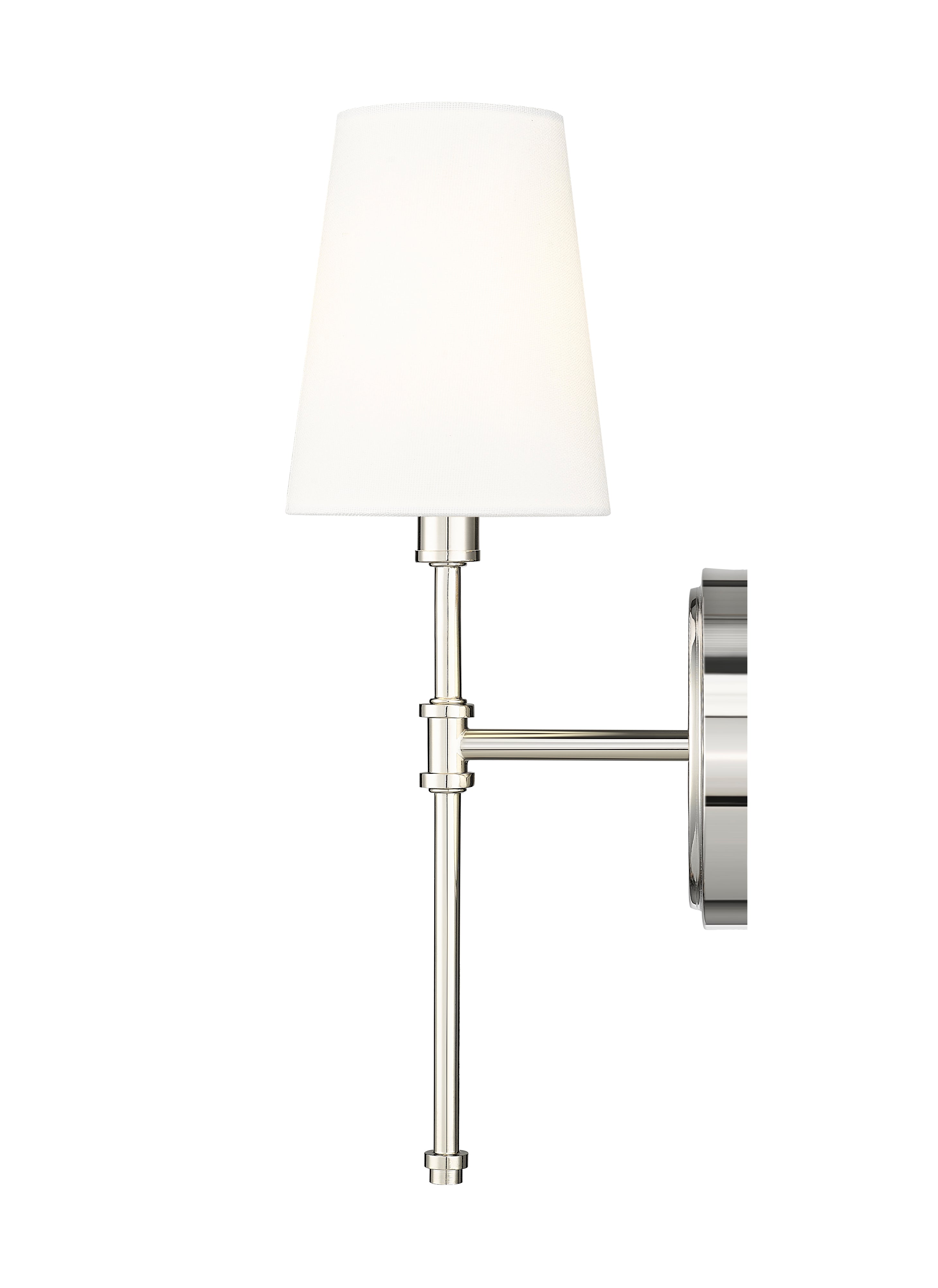 5'' Adorra Polished Nickel 1 Light Wall Lamp