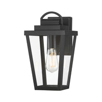7'' Brenwick Powder Coated Black 1 Light Lantern