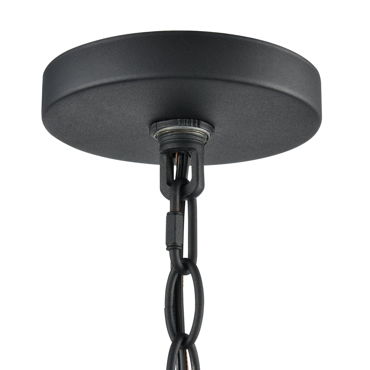 24.25'' Hylena Textured Black 4 Light Pendant