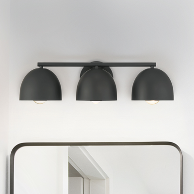 Zola 13.5-inch 2-light Matte Black Wall Sconce with Matte Black Metal Shade