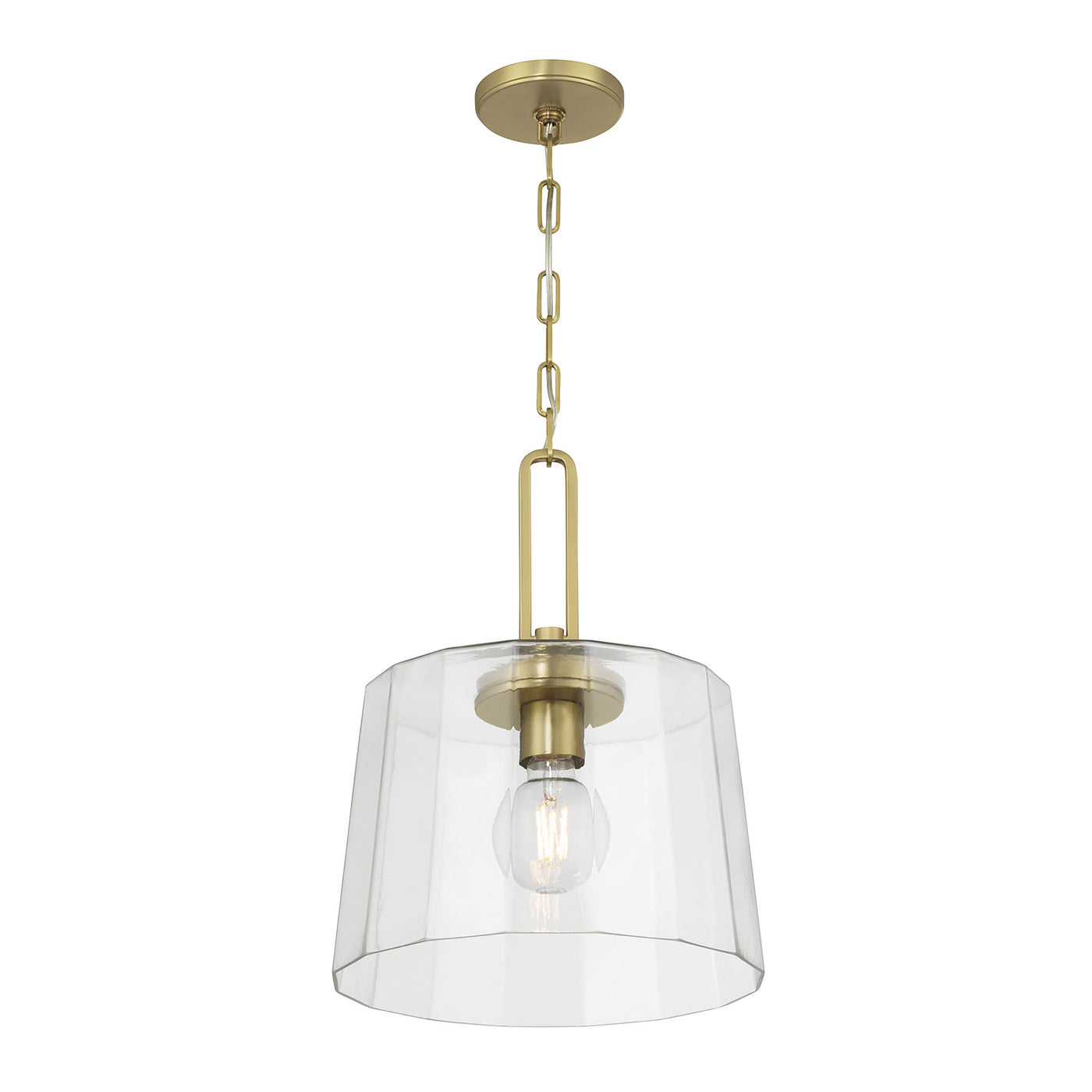 18'' Diamara Vintage Brass 1 Light Pendant