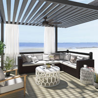 52 inch Jetty Noble Bronze WeatherMax Indoor / Outdoor Ceiling Fan and Wall Control