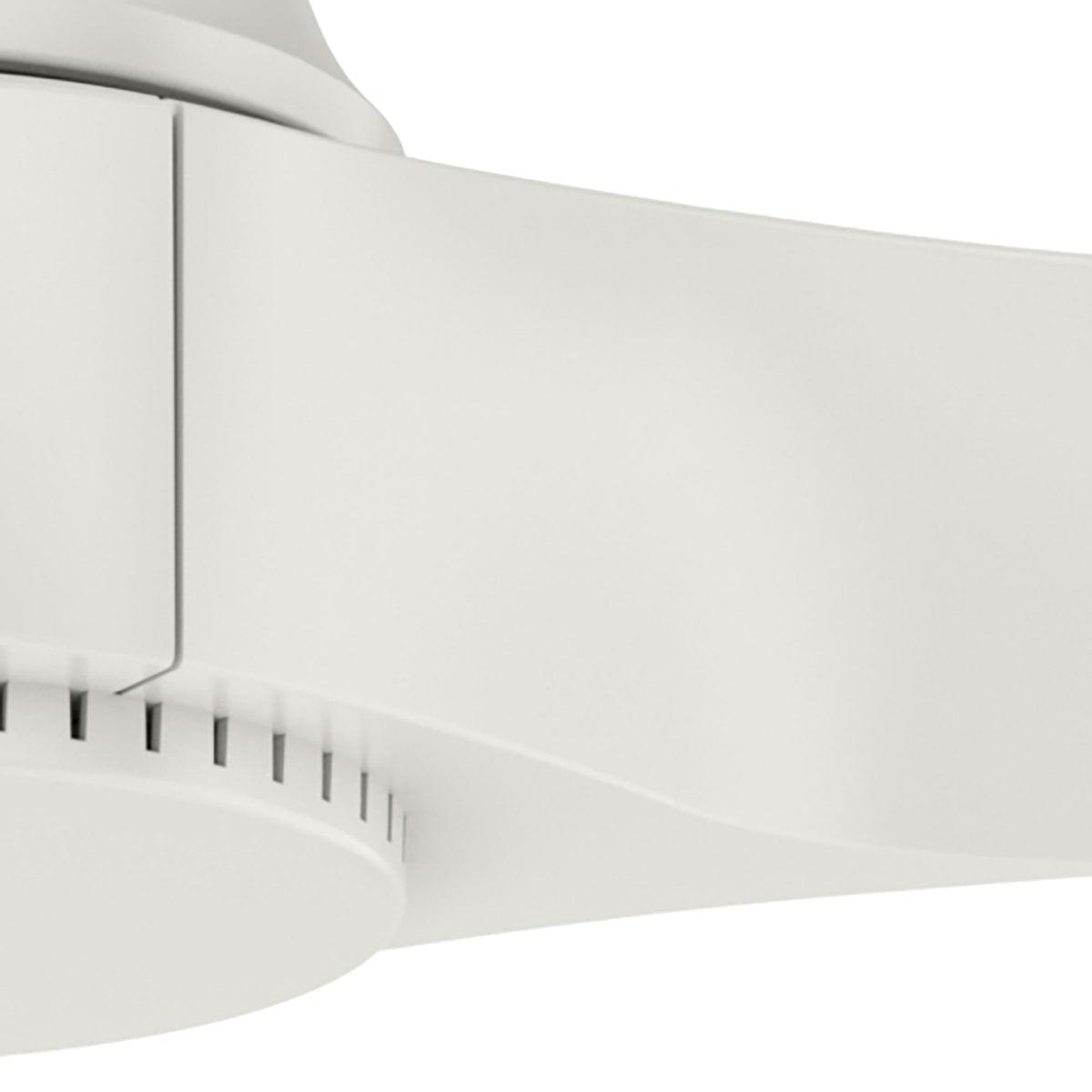 60 inch Mosley ENERGY STAR® Fresh White Damp Rated Ceiling Fan and Wall Control