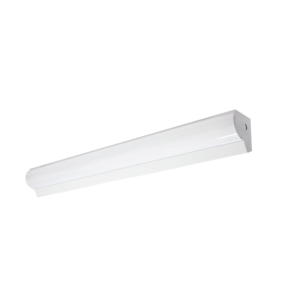 4-foot White Stairwell Light with 3-CCT Selectable White and Emergency Battery Backup