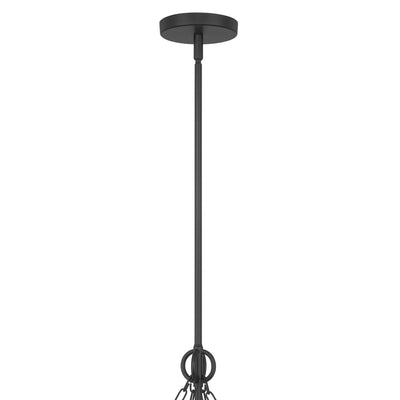 26.5'' Ottavio Matte Black 5 Light Pendant