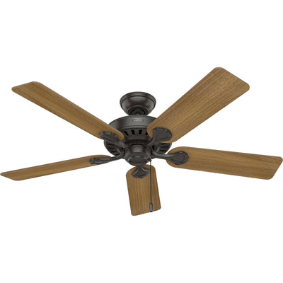 52 inch Pro's Best ENERGY STAR® Noble Bronze Ceiling Fan with LED Light Kit and Pull Chain