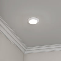 4-inch White Wall Light with 5-CCT Selectable White and 8W Output