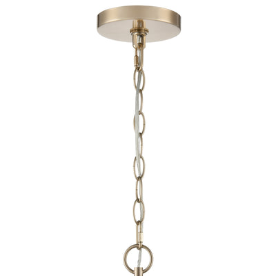 37.25'' Senoia Modern Gold 9 Light Chandelier