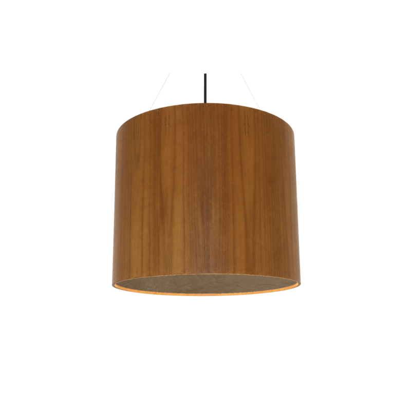 15.35'' Rustic-Modern Cylindrical LED Accord Pendant Light
