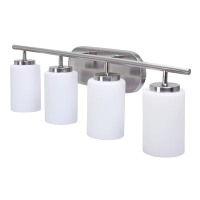 22-inch 4-light Brushed Nickel Vanity Light