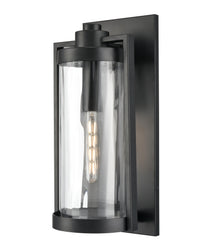 10'' Braselton Powder Coated Black 1 Light Wall Sconce
