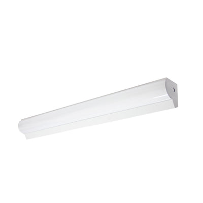 4-foot White Stairwell Light with 3-CCT Selectable White