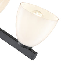 33'' Apria Matte Black 4 Light Bath Vanity