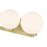 22'' Ardeva Vintage Brass 3 Light Bath Vanity