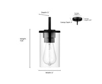 7.25'' Verlana Modern Gold 1 Light Pendant