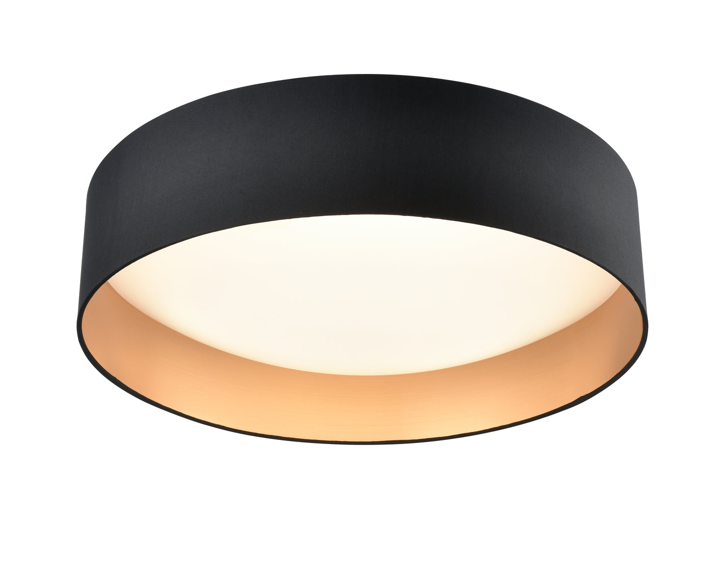 5.25'' Rosata Black  Light Flush Mount