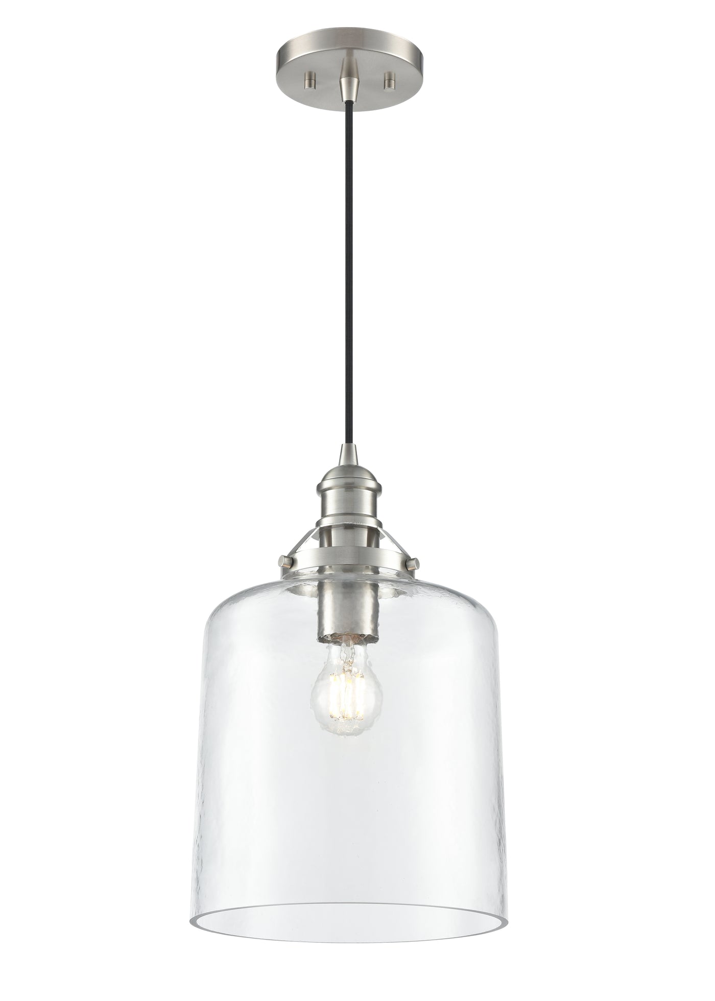 15.75'' Khrisa Brushed Nickel 1 Light Pendant