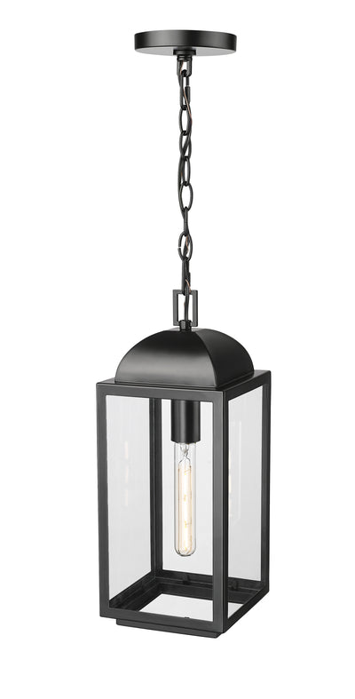 17.75'' Beaufort Powder Coated Black 1 Light Hanging Lantern