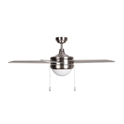 44 Inch Mirage II AC Brushed Nickel Indoor Ceiling Fan 5-Blade Reversible